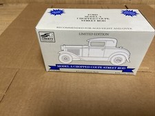 Liberty Classic Model A Coupe Chopped Street Rod 1:25 Die Cast Metal Bank