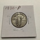 Semi-Key Date 1930 P Standing Liberty Quarter - Circulated — photo 1