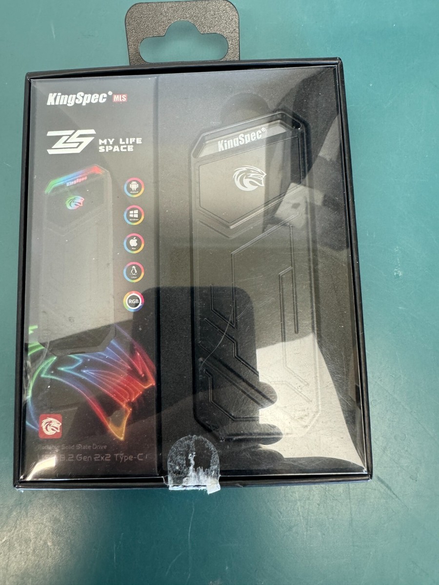 KingSpec Z5 2TB External SSD - 2100MB/s, Portable Solid State Hard