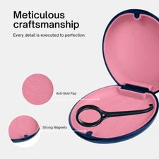 Orthodontic Case, Dental Retainer Case, Aligner Case with Removal Tool