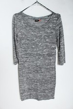 Only Womens Mottled Grey Stretch Dress - size S Small (99c)