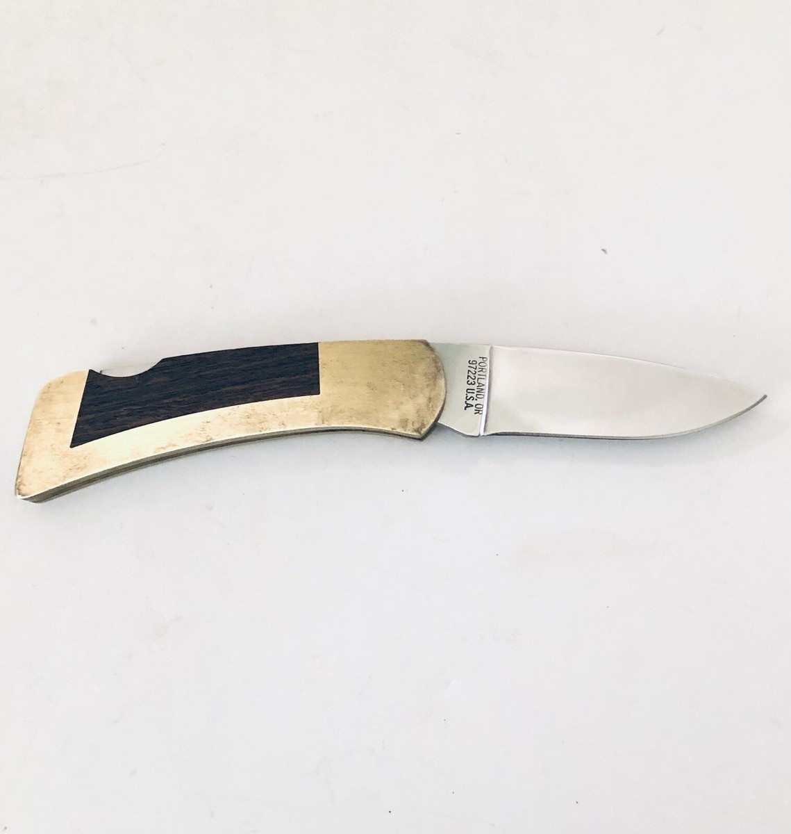  ナイフ　97223  アメリカ Vintage Gerber USA 97223 Folding Pocket Knife, Lockback, Wood