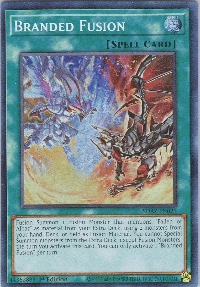 Branded Fusion NM (#2) SDAZ 1st Structure Deck: Albaz Strike Yugioh | eBay