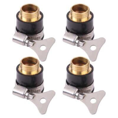 1/4Inch Brass Adapter Universal Thread Leakproof Garden Watering Solution