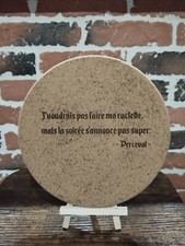 Dessous de Plat en Liège Kaamelott – Citation Cultissime – Fan de la Série