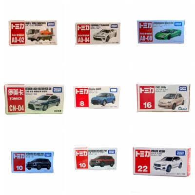 Tomica Takara Tomy 1/64 Diecast Cars Collection Lot with Case Mini