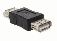 2X Female USB to Female USB Coupler Female to Female Connector Adaptor Pair USA