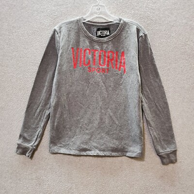 トップス VICK SWEAT CREW 100 Gray Oversized SPORTS Crewneck – Hype and Vice Offside Sweatshirt