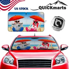 Car Windshield Sun Shade Visor Foldable Auto Front Window Cover UV Protection