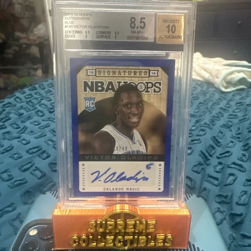 2013 Panini Hoops #185 Victor Oladipo Blue Auto #49/49 BGS Rookie RC
