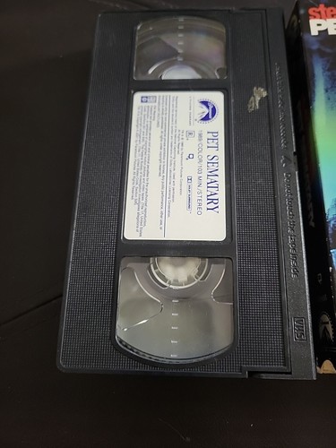 Stephen King "Pet Sematary" VHS (2001), Very Good Condition. - Picture 4 of 7