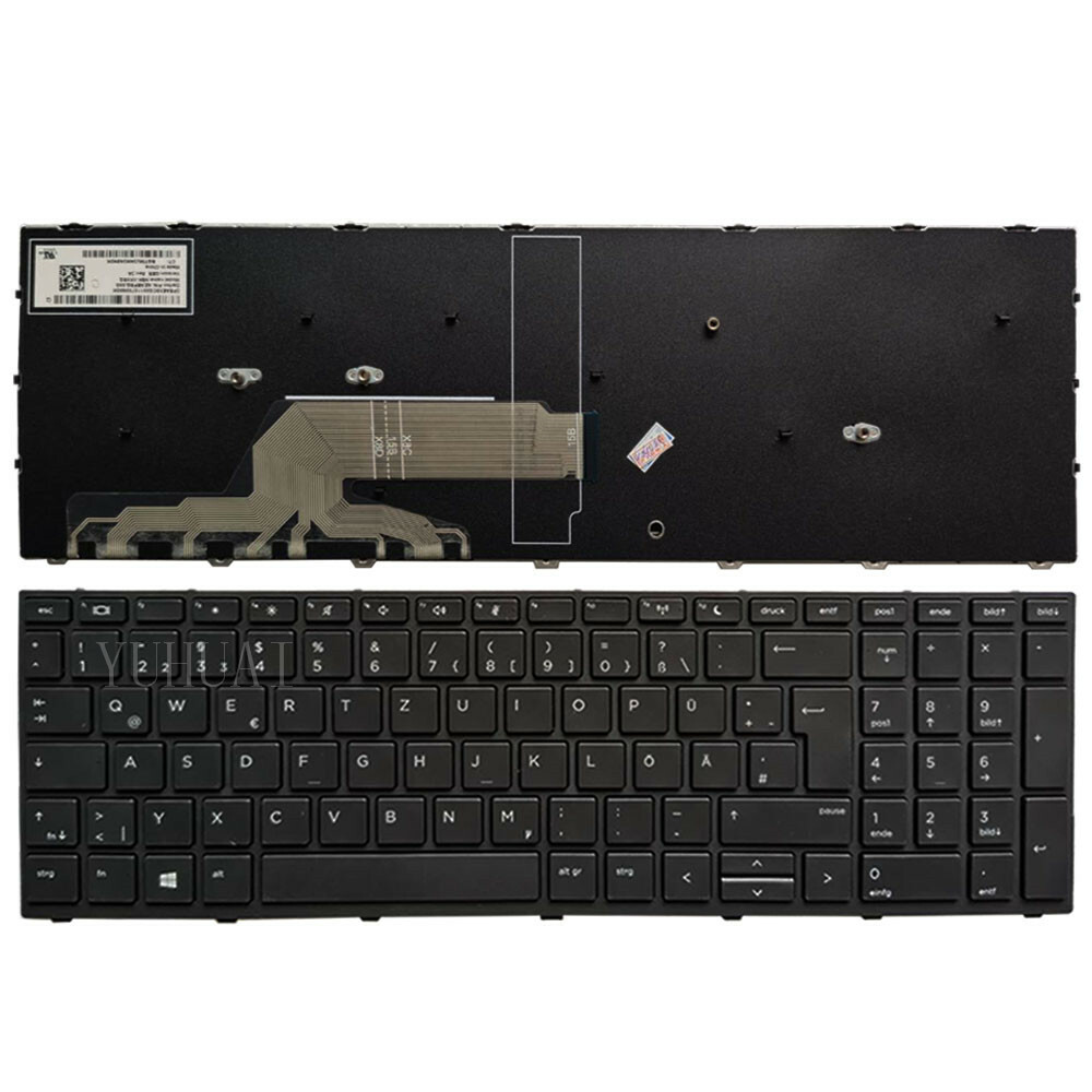 New German keyboard for HP Probook 450 G5 455 G5 470 G5 NSK-XK0SQ