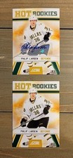 2010/11 Score Hot Rookies Signatures #534 Philip Larsen Auto Rookie Dallas Stars