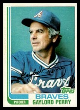 1982 Topps Gaylord Perry #115 Atlanta Braves