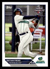 2023 Topps Pro Debut #PD-151 Dayan Frias Card Lynchburg Hillcats