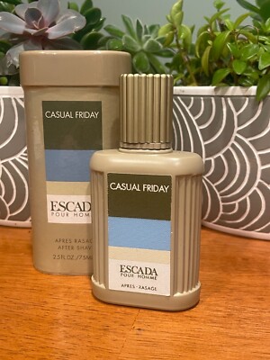 CASUAL FRIDAY ESCADA POUR HOMME mens after shave  SEALED- 75ml/2.5oz