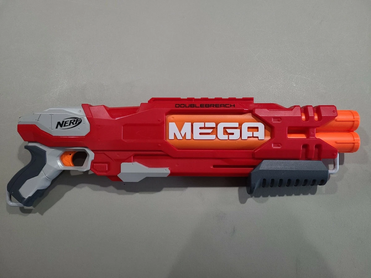 Nerf Mega DoubleBreach Shotgun Dart Gun Blaster eBay
