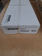 KOHLER 3-Piece Polished Chrome Bathroom Set: Towel Bar, Paper Holder, Ring 106