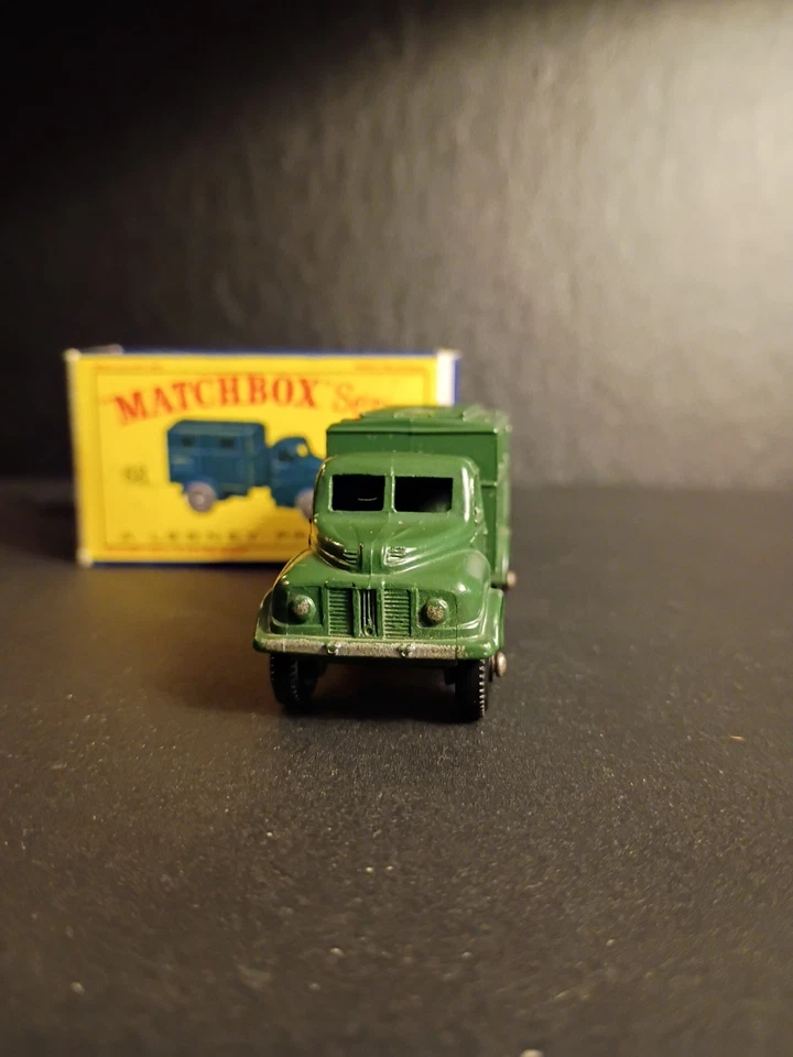 Matchbox #68A Austin MKll Radio Truck 1959 In Rare Crisp Original D2 Box - Image 3 of 4