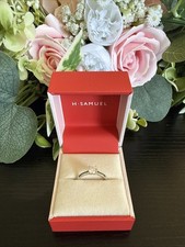Sterling Silver 0.50ct Lab-Grown Diamond Solitaire Ring (Size M)