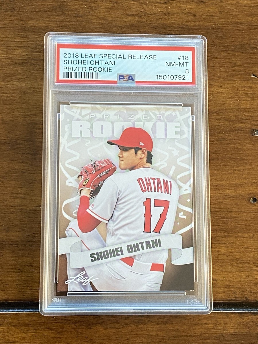 2018-19 Leaf Special Release - Prized Rookie Shohei Ohtani #18 (RC