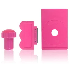 SHANY Stamping Nail Art Image Plate Holder/Scraper/Stamper - All in one set