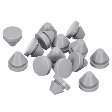 16 Pcs Silicone Hole Plug, Gray Fit for Bottle Pipes 9-10mm Inner Diameter