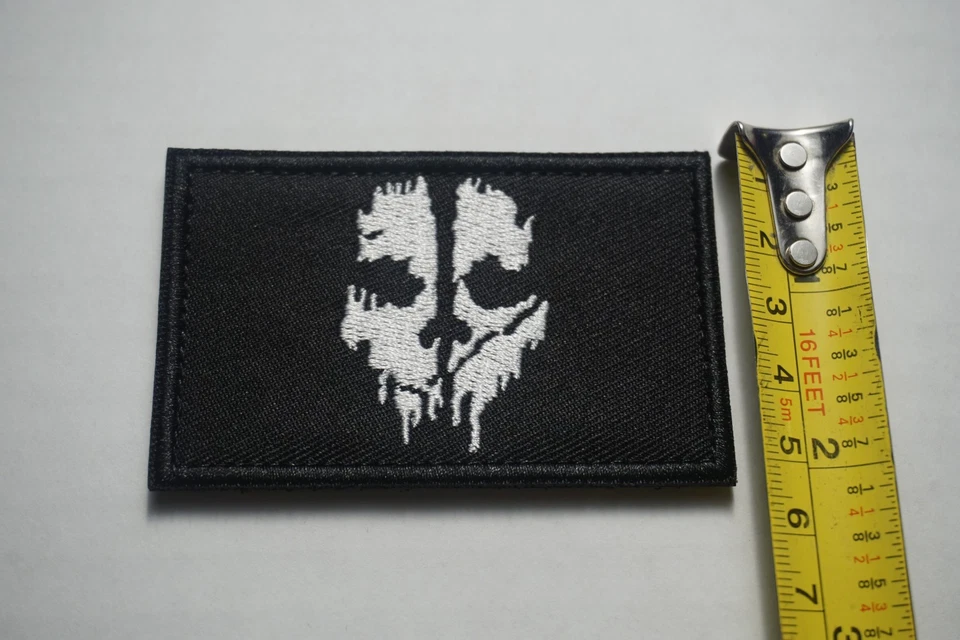 call of duty cod embroidered ghost patch - Image 4 of 4