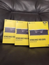 (3) Corsair Vengeance RGB DDR5 96GB 24GBx4