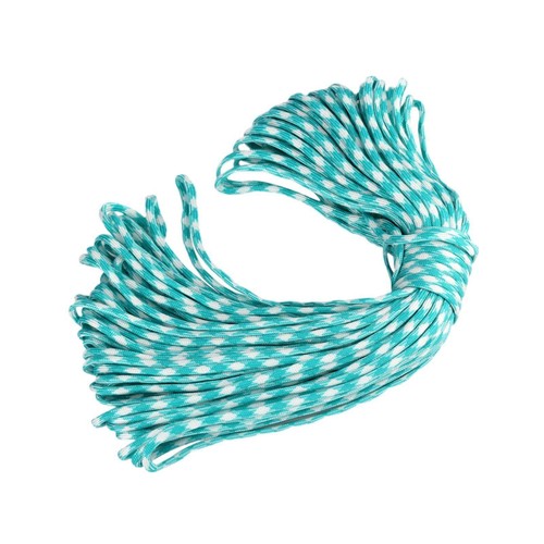 Paracorde 4mm 30m Corde Réfléchissante 7 Brins - Corde Tente Camping Rouge