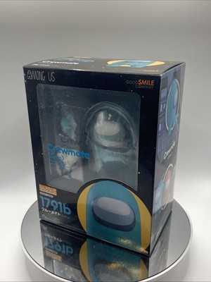 AMONG US ~NENDOROID~ ''CREWMATE (Cyan)'' Original GoodSmile Figure Japan
