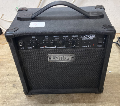 LX BASISMODELL - Laney HCM15B HardCore Max Bassverstärker - BESCHREIBUNG LESEN 