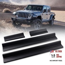 Door Sill Guards Kit, Door Sill Protector Compatible with 2007-2018 Jeep