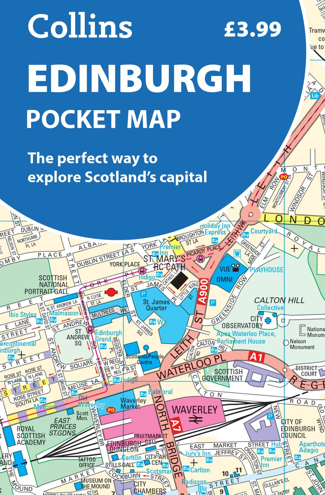 Edinburgh Pocket Map: The perfect way to explore Edinburgh by Collins Maps - Image 3