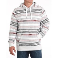 Cinch Mens XL Long Sleeve French Terry Stripe...