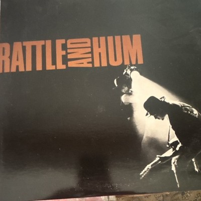 U2 Rattle and Hum Island Classic Rock Vinyl LP Black 12'' 33 RPM Sleeve