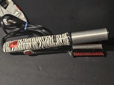 InStyler Original 1 1/4" Rotating Hair Styling Hot Iron Brush - Zebra - Tested