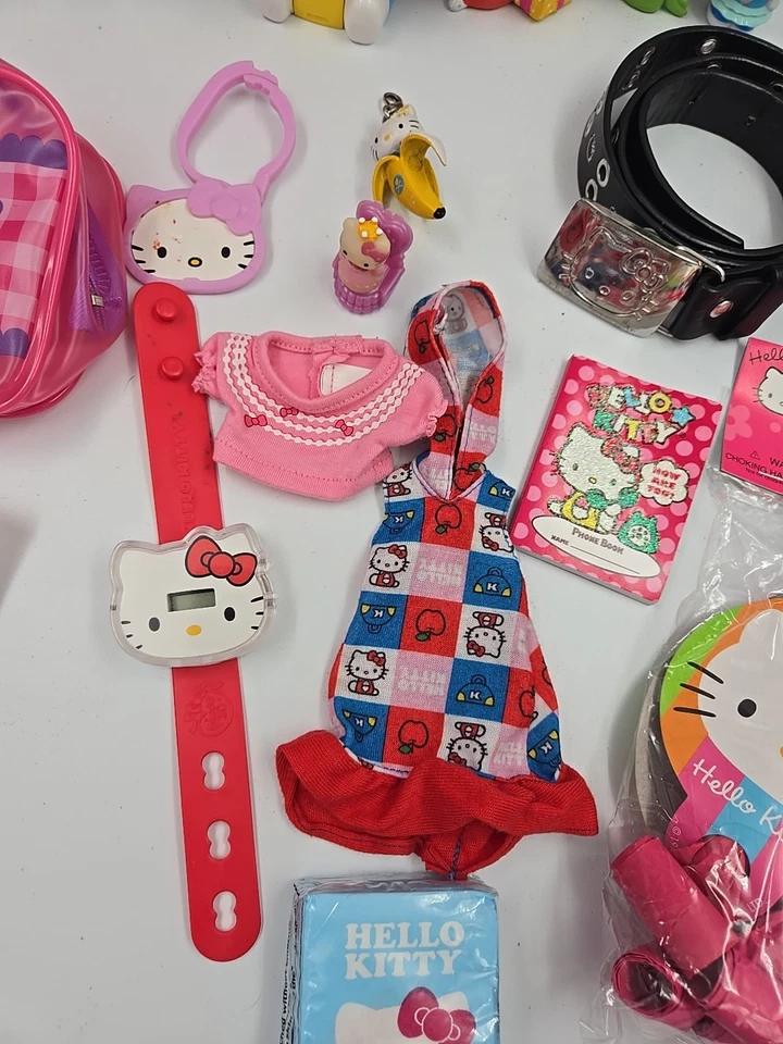 Lote Coleccionistas Sanrio Hello Kitty - De Colección Hasta Hoy - Peluche, Accesorios Etc Foto 3 de 4