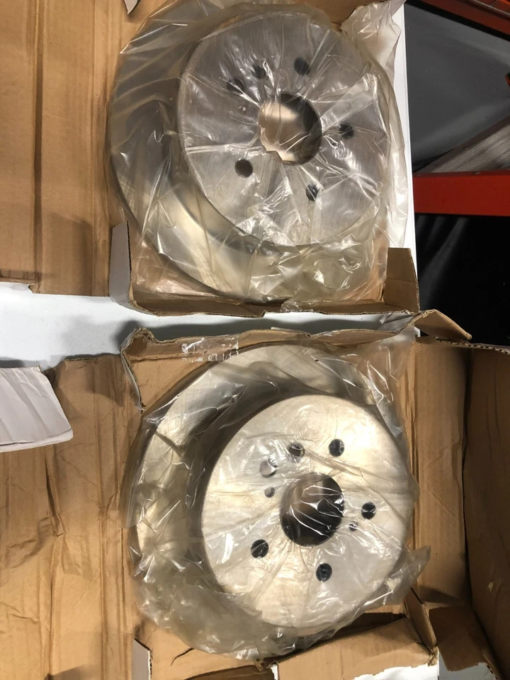 New Brake Rotors Set for Toyota Sienna Front and Rear 2006-2010 - Image 2 of 3