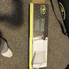 Athletic Works Large Golf Training Practice Net with Turf and Hitting Mat