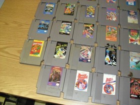 Lot of 28 NES games! Donkey Kong Classics Dr Mario Bros Destiny of an Emperor 30