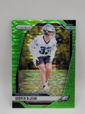 2024 Panini Prizm - Rookies Green Prizm #321 Cooper DeJean (RC)