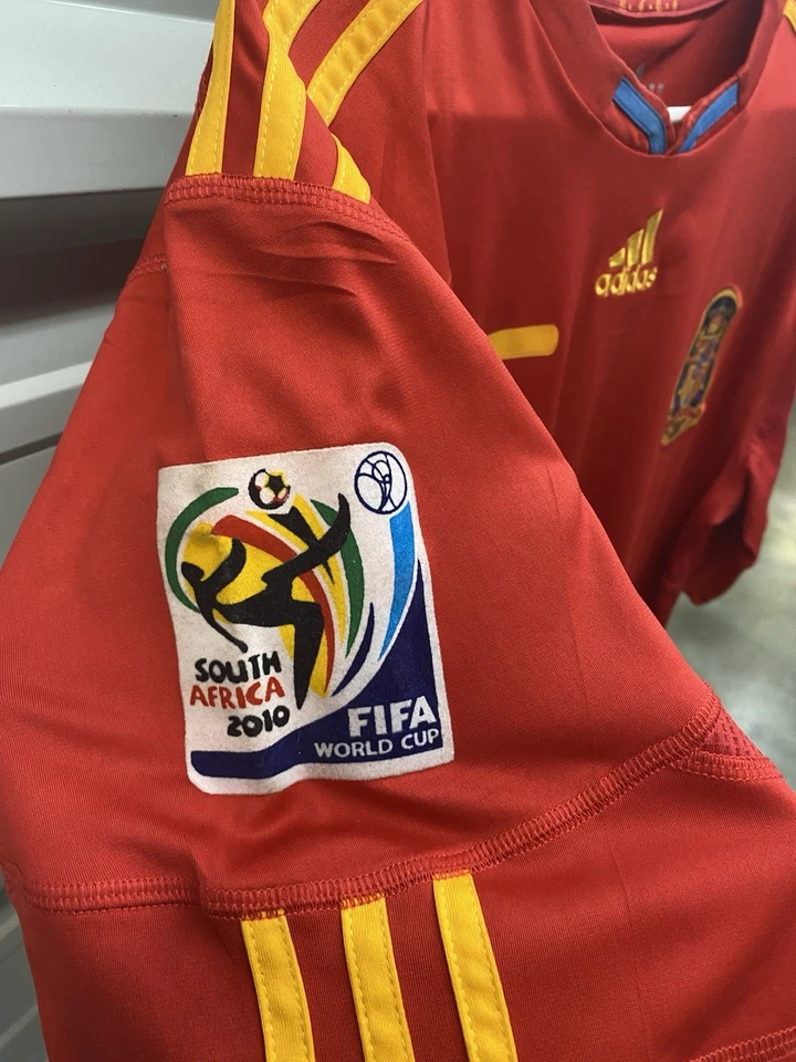 adidas 2010 World Cup Jersey Spain Ramos Xl - Image 2 of 3