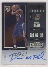 2017-18 Panini Contenders Rookie Playoff Ticket 39/65 Davon Reed #131 Auto 0q0m