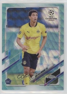2020 Topps Chrome UEFA Champions League /199 Jude Bellingham #68 Rookie RC 4l3
