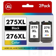 PG-275XL CL-276XL Black Color Ink Replacement for Canon PIXMA TR4720 TS3520 Lot