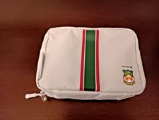 United Airlines White Wrexham AFC 1864 Amenity Kit Travel Pouch