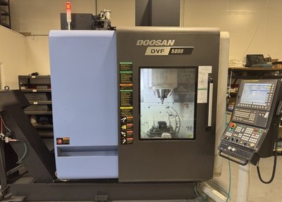 DOOSAN DVF-5000 5 Axis CNC Machining Center, 18K RPM