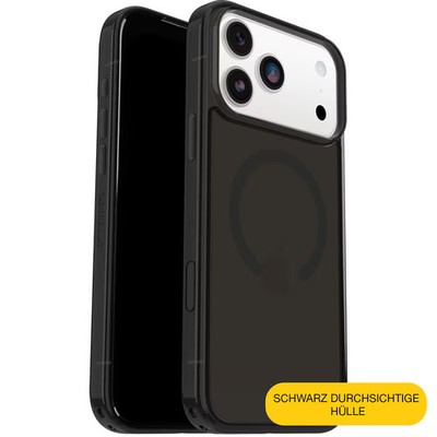 OtterBox Symmetry Clear MagSafe Camera Control Apple iPhone 17 Pro Black Mist...