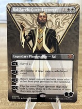 Ral Zarek, Guest Lecturer (Borderless) Secrets of Strixhaven Regular